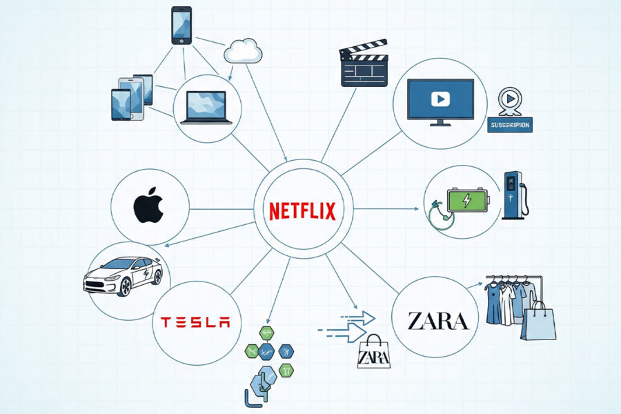 Business Model ของบริษัทระดับโลกที่ประสบความสำเร็จ (Apple, Netflix, Tesla, Zara)