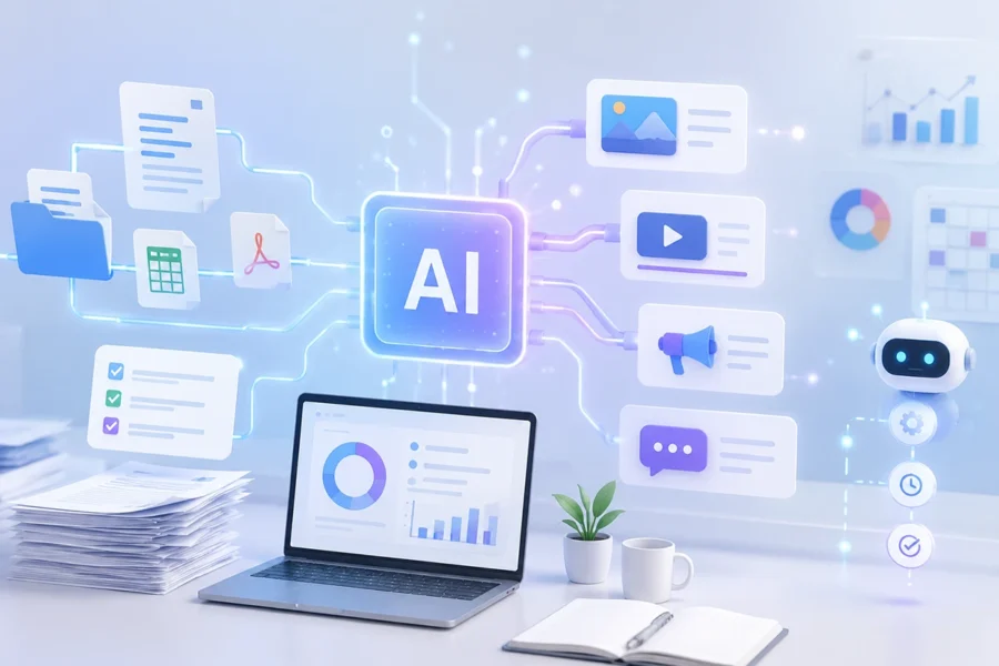 Integrate AI in workflows automate tasks