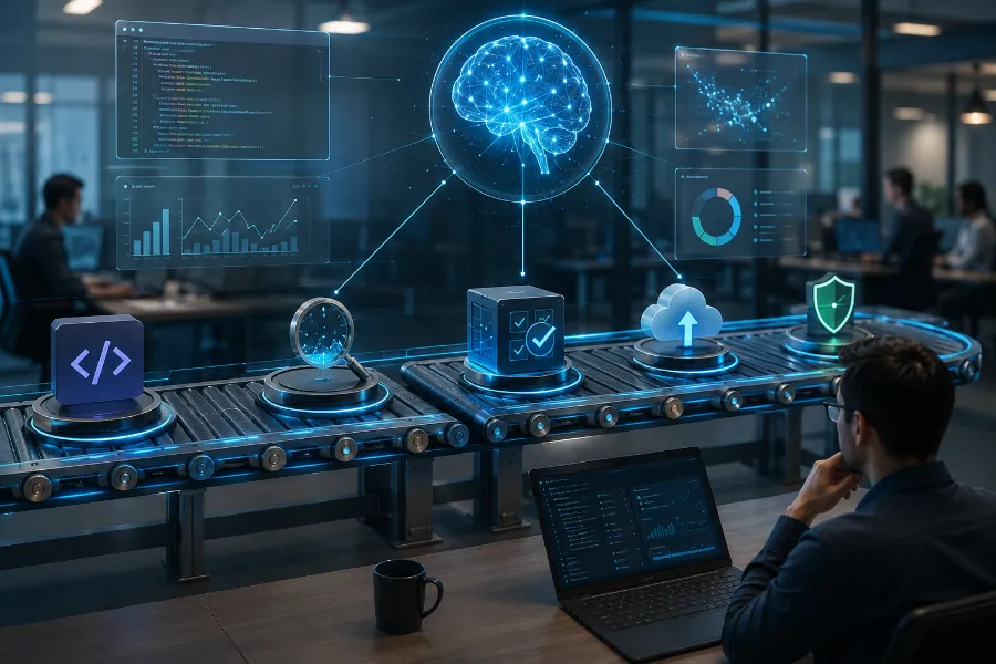วิธีปรับปรุงกระบวนการ CI/CD (Continuous Integration/Continuous Deployment) ด้วย AI-assisted Automation และ DevSecOps