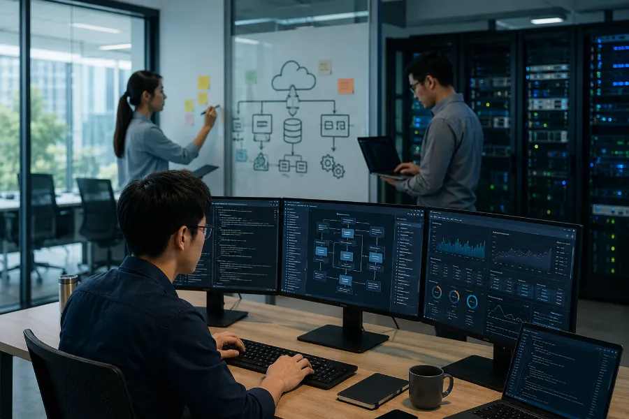 เทคนิคการออกแบบสถาปัตยกรรมซอฟต์แวร์ที่พร้อมขยายตัว (Scalable Architectures) สำหรับแอปพลิเคชันที่ใช้ AI เป็นแกนหลัก